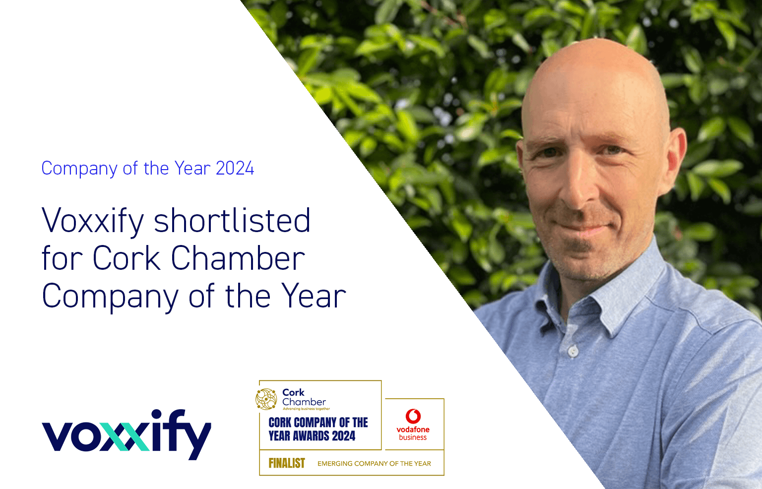 Voxxify Voxxify shortlisted for Cork Company of the Year 2024 Voxxify