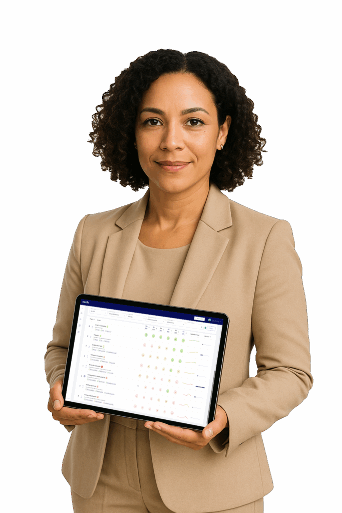 Leader viewing Voxxify insights